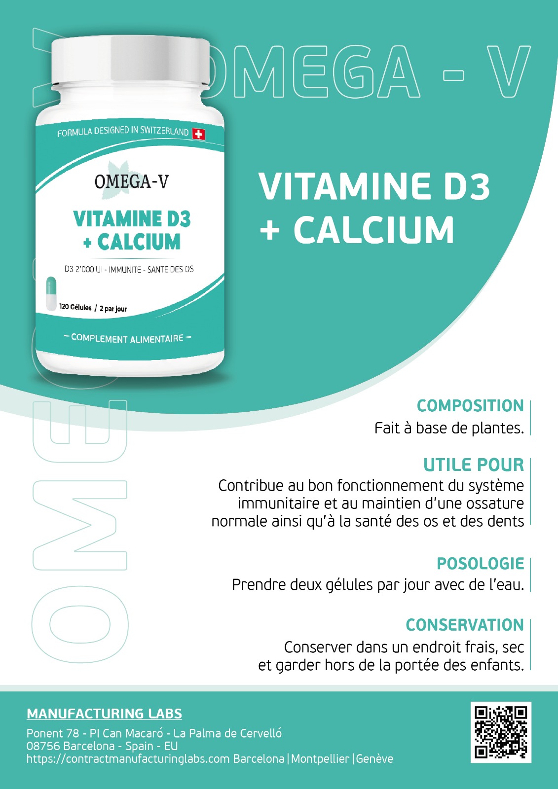 Vitamine D3 + CALCIUM
