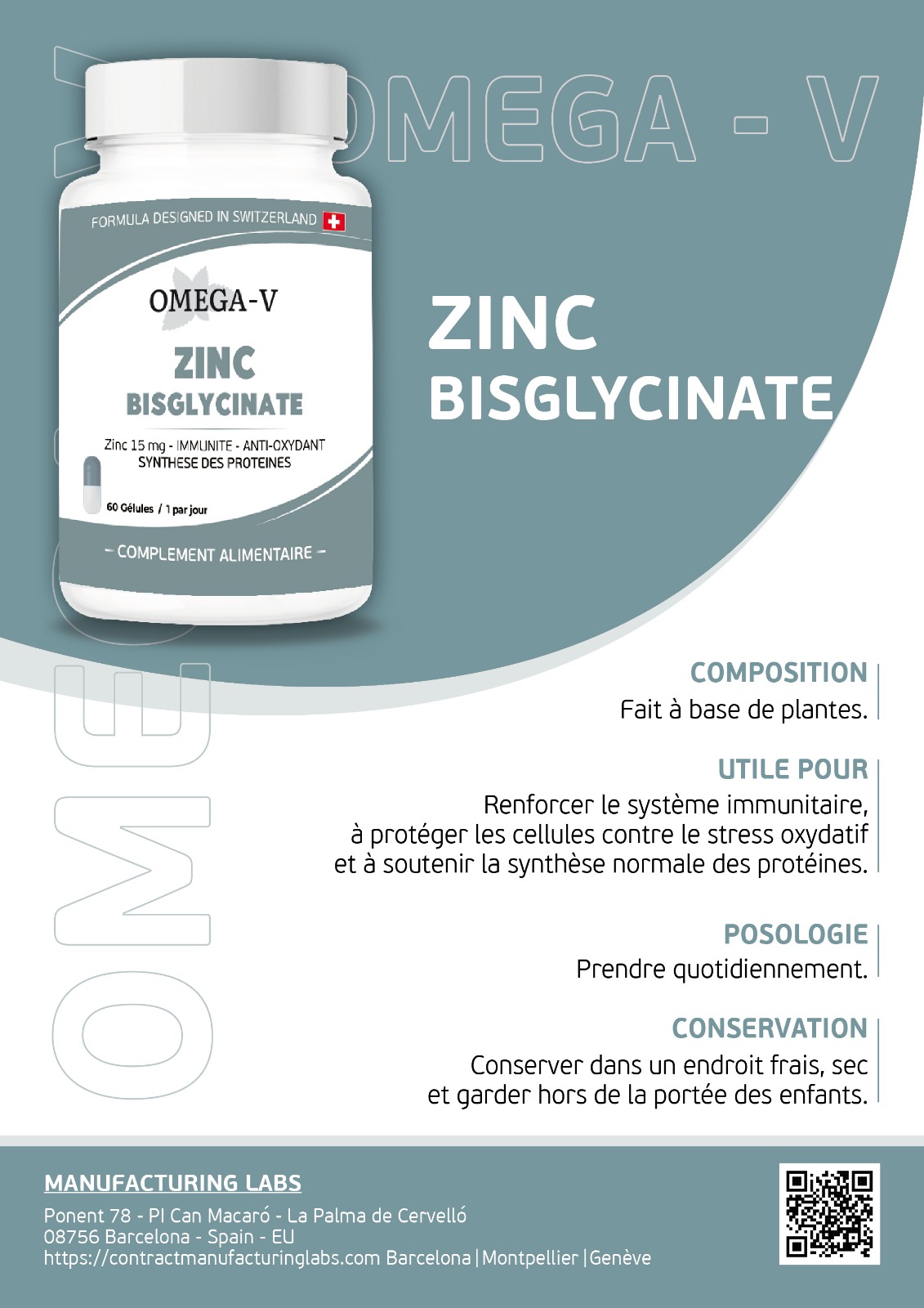 Zinc bisglynate